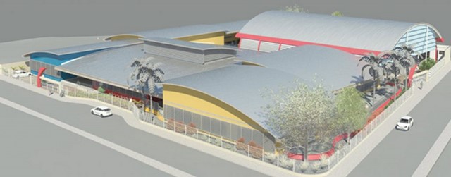 ginásio revit 3d